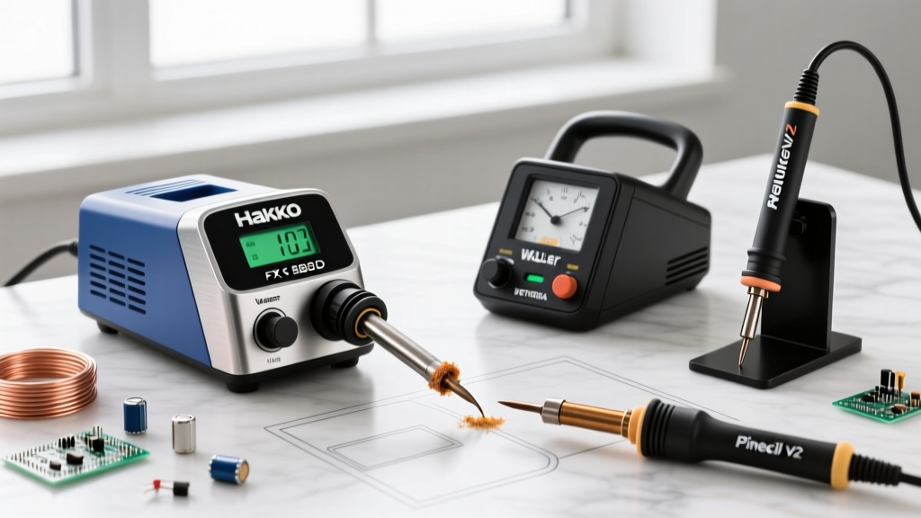 Hakko FX-888D Soldering Station vs. Weller WE1010: 2026 Showdown