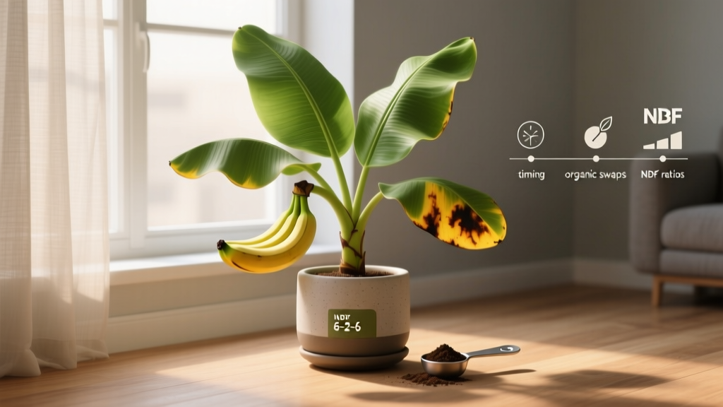 Indoor Banana Plant Fertilizer Guide (2026)