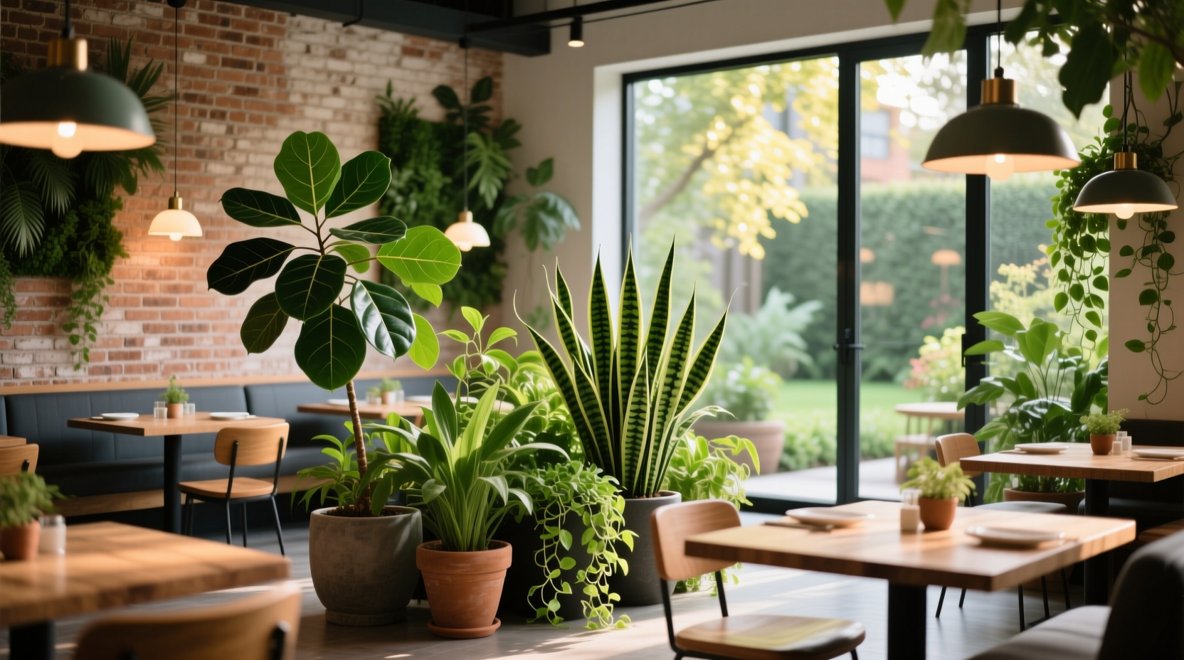 restaurant plants
