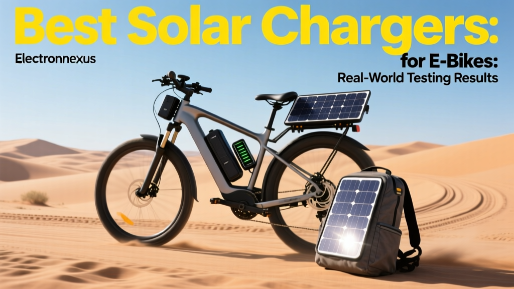 Best Solar Chargers for E-Bikes: Real-World Testing Results