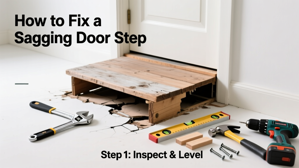 How to Fix a Sagging Door: Step-by-Step Repair Guide