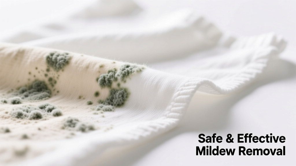 How to Remove Mildew from Cotton Fabric Safely