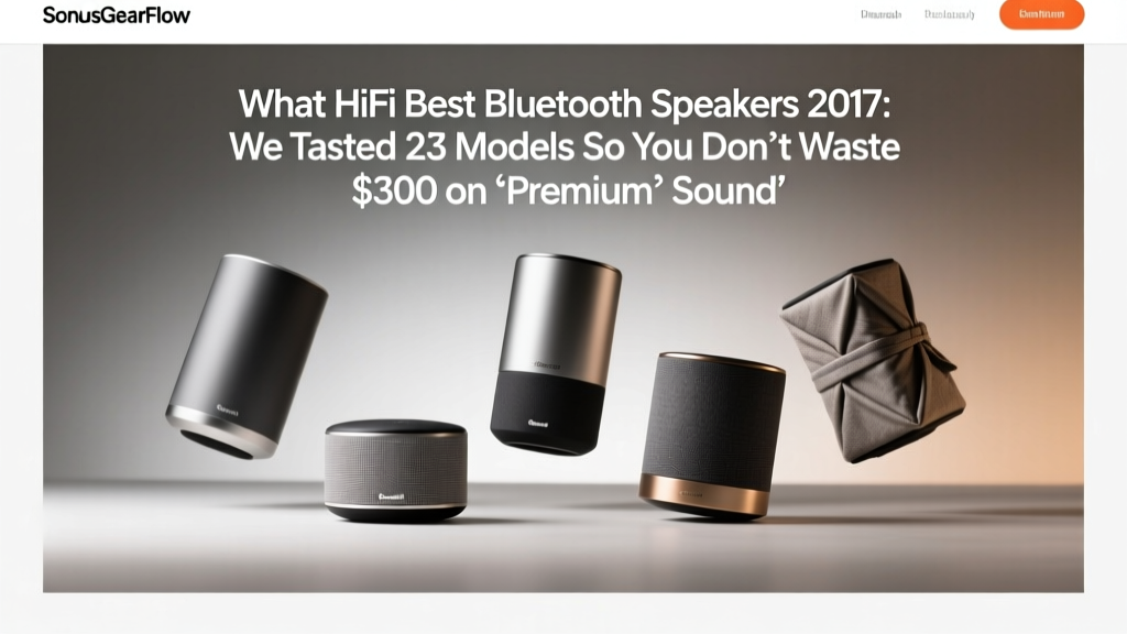Best HiFi Bluetooth Speakers 2026
