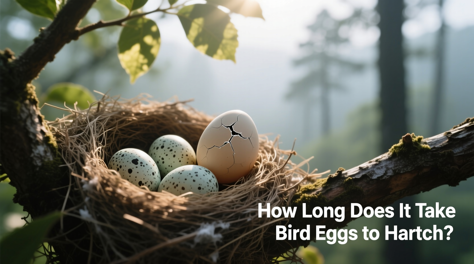 how long does it take birds eggs to hatch