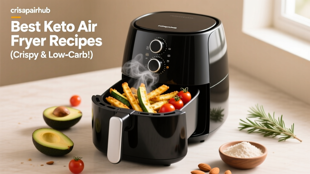 Best Keto Air Fryer Recipes (Crispy & Low-Carb!)