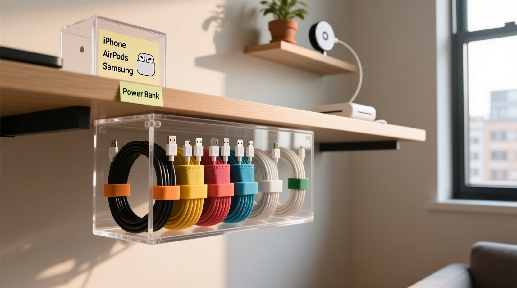 Picture of Nordic Storage Cable Organizer - The Living Plus