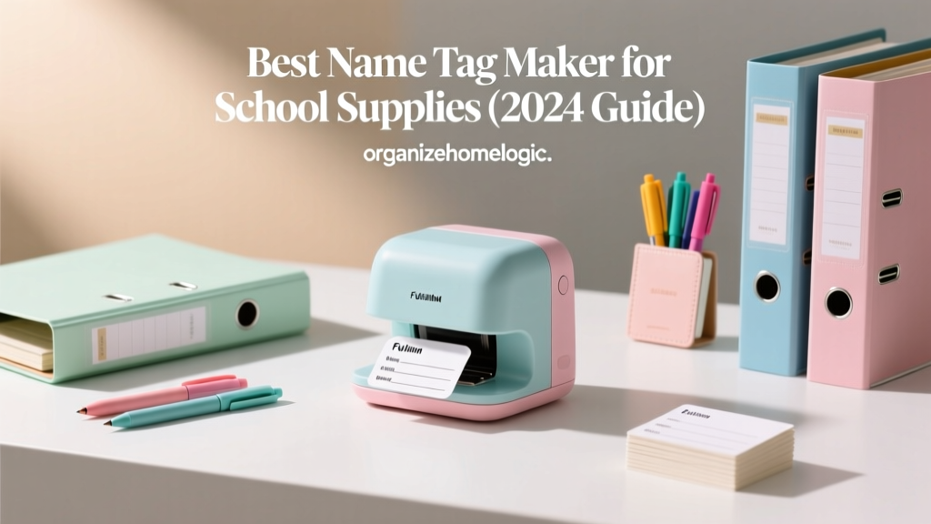 Best Name Tag Maker for School Supplies (2024 Guide)