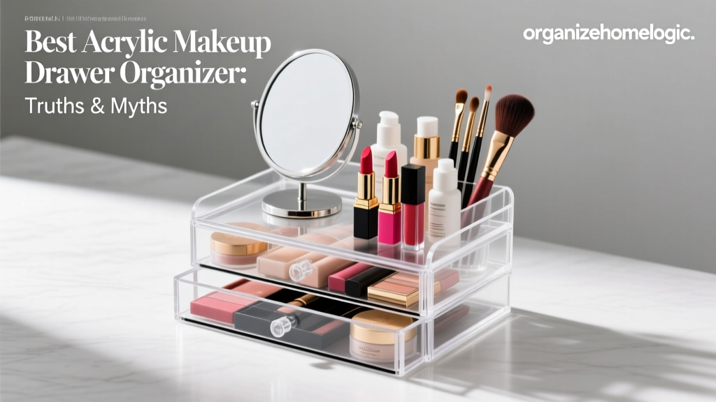 Best Acrylic Makeup Drawer Organizer: Truths & Myths