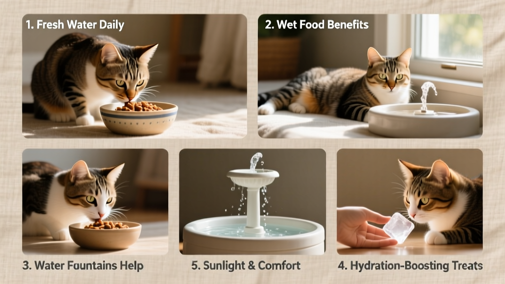 5 Ways To Prevent Cat Dehydration