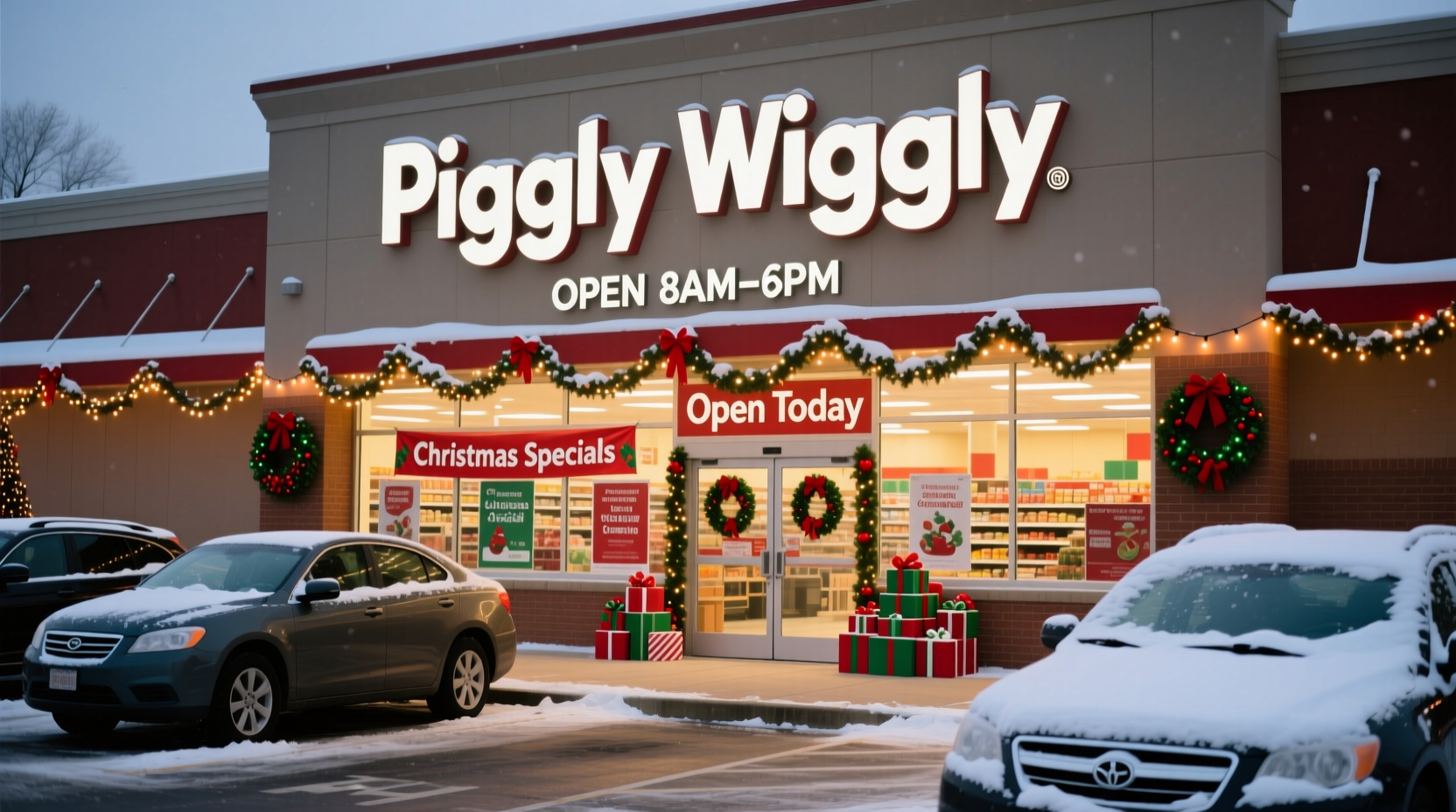 is piggly wiggly open on christmas day