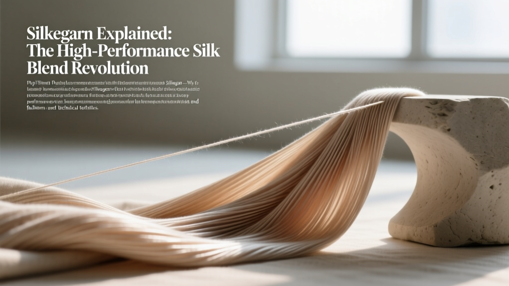 Silkegarn Explained: The High-Performance Silk Blend Revolution