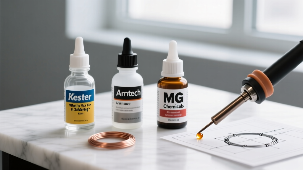 What Is Flux For in Soldering? Kester vs Amtech vs MG