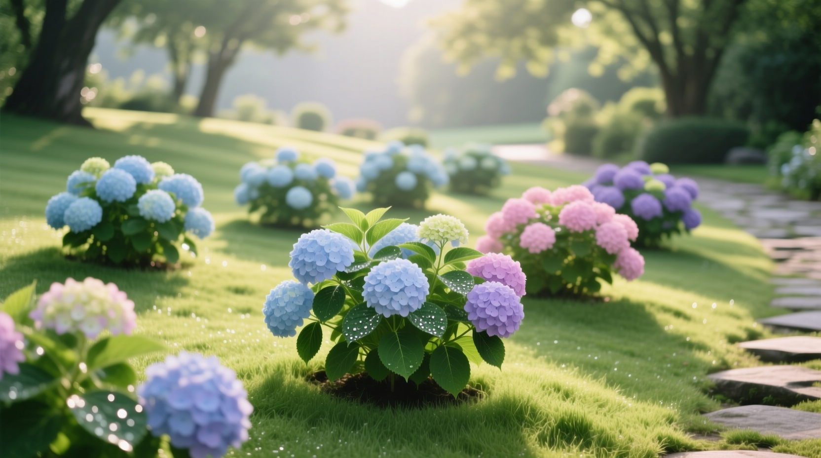 hydrangea plant spacing