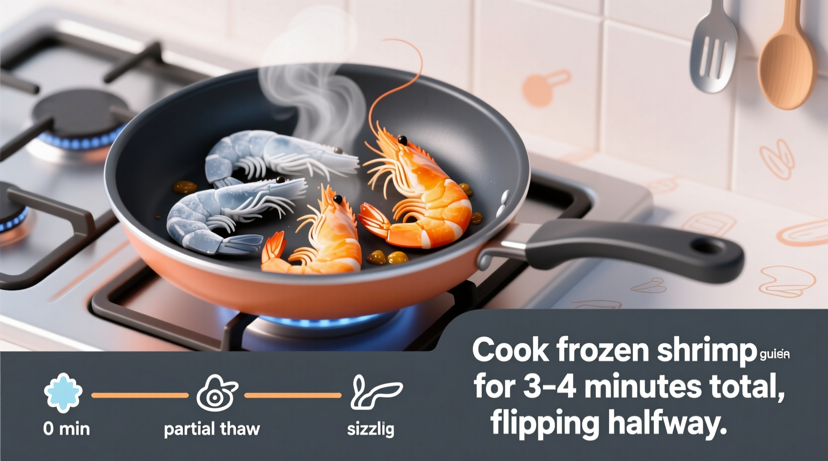 how long to cook frozen shrimp
