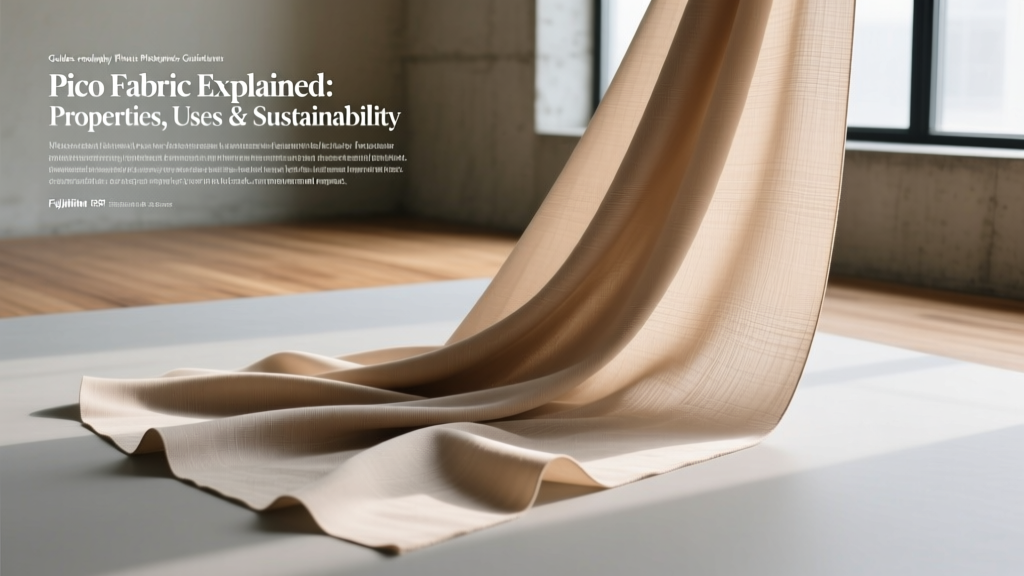 Pico Fabric Explained: Properties, Uses & Sustainability