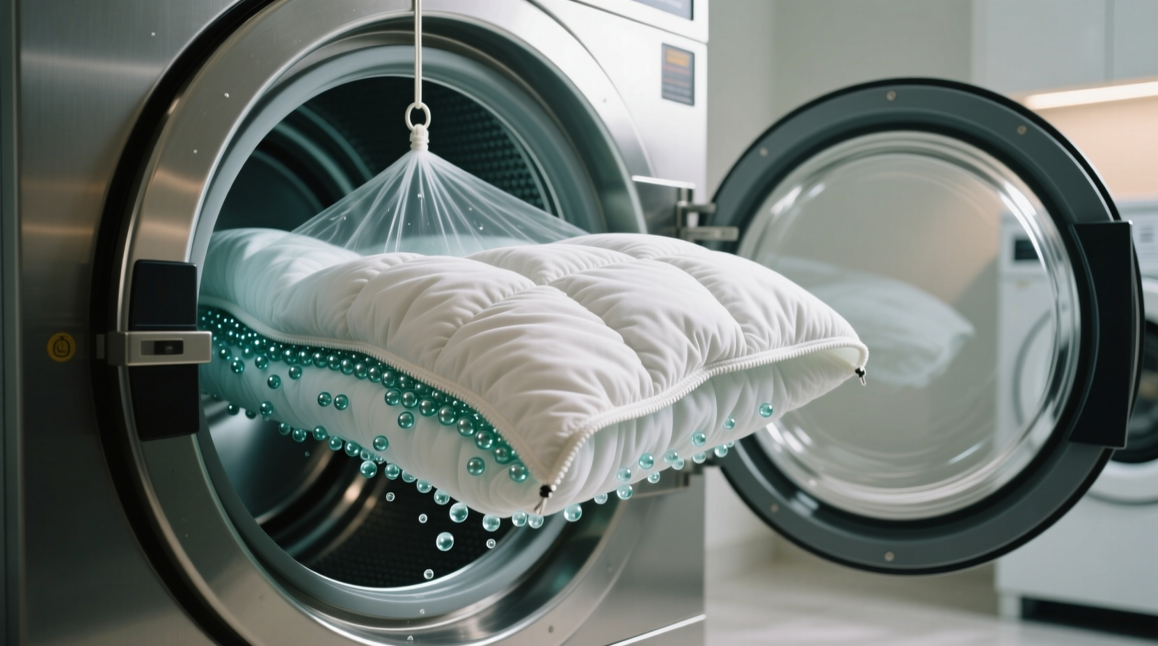 how to wash glass bead weighted blankets safely