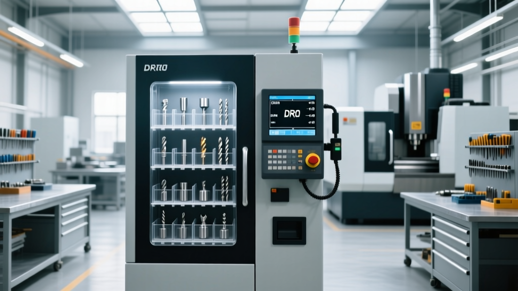 Integrating Industrial Tool Vending Machines with DRO Readouts