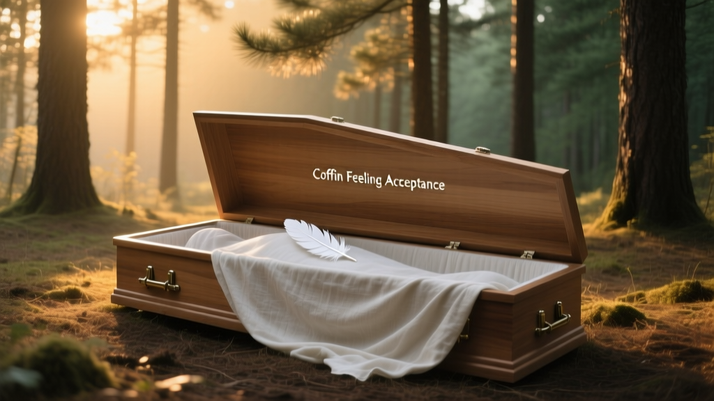Coffin Feeling Acceptance: Emotional Dream Meaning