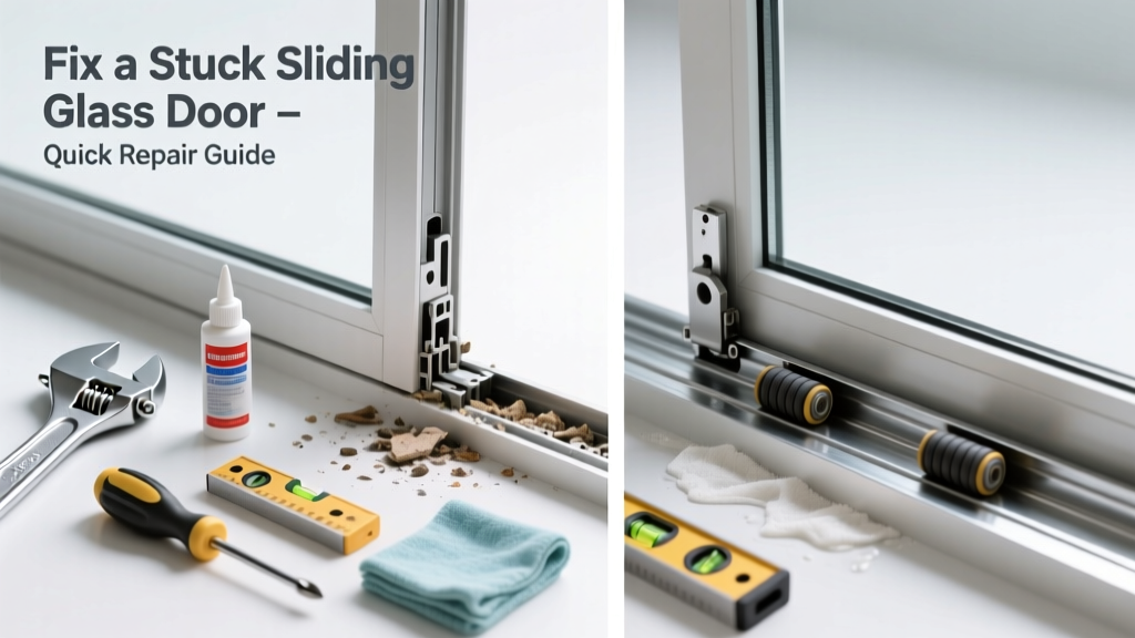 Fix a Stuck Sliding Glass Door: Quick Repair Guide