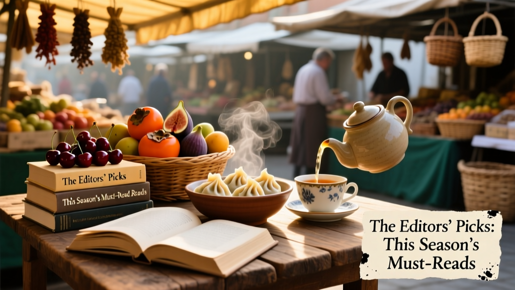 The Books Our Editors Couldn’t Put Down This Season: A Culinary Traveler’s Shelf of Obsession