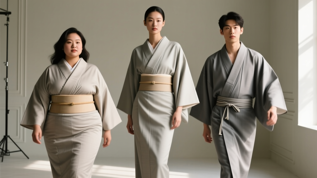 Inclusive Kimono Styling for Every Body Type and Gender