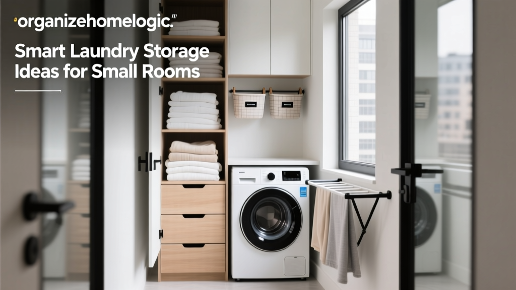 Smart Laundry Storage Ideas for Small Rooms