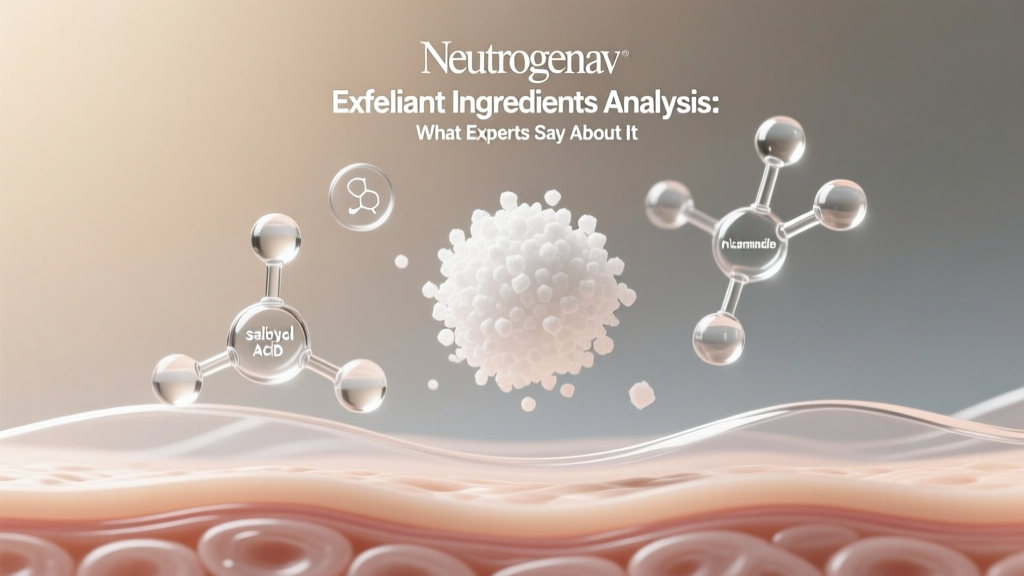 Neutrogena Exfoliant Ingredients: Expert Analysis