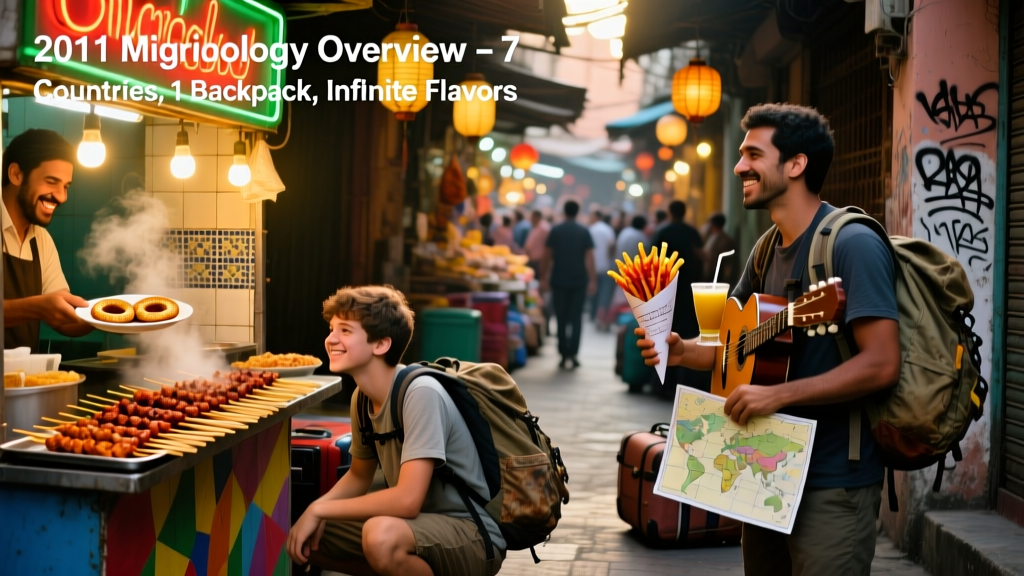 2011 Migrationology Overview: 7 Countries and Lots of Street Food — A Budget Backpacker’s Field Report