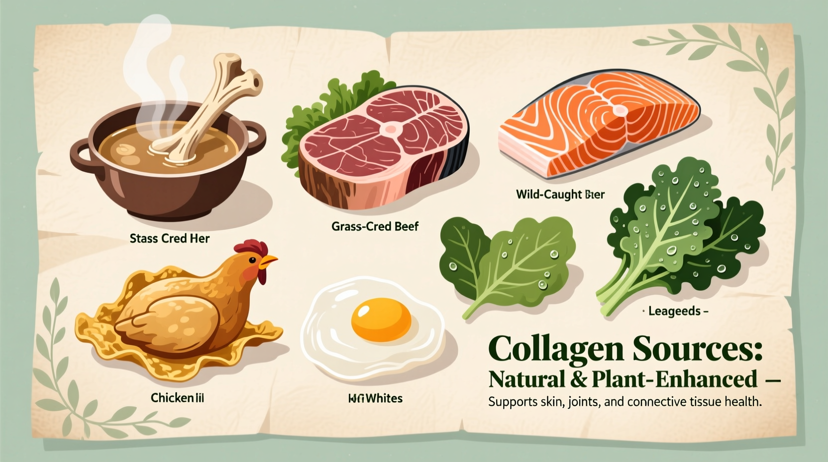 what foods have collagen in them