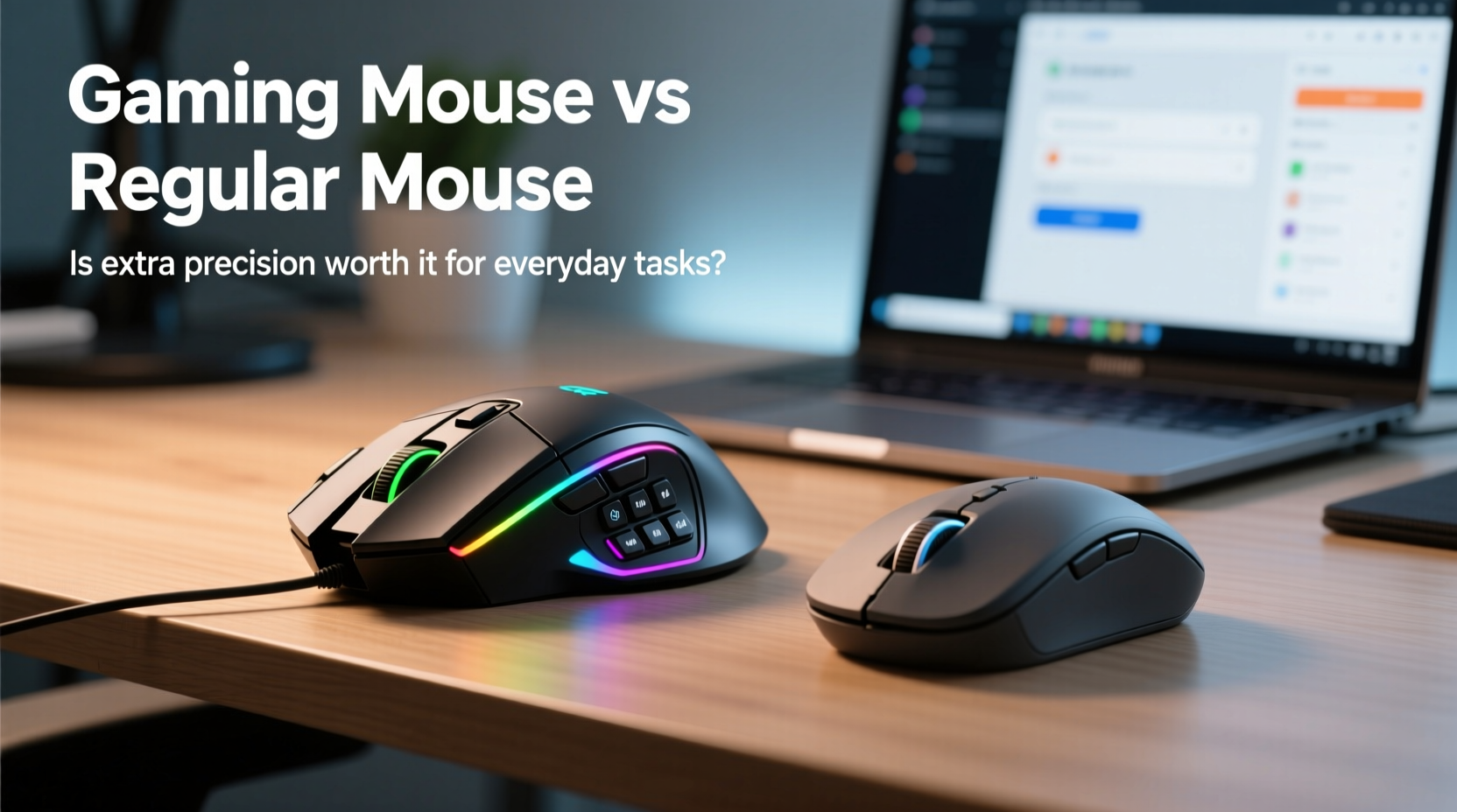 gaming mouse vs regular mouse is the extra precision worth it for everyday tasks