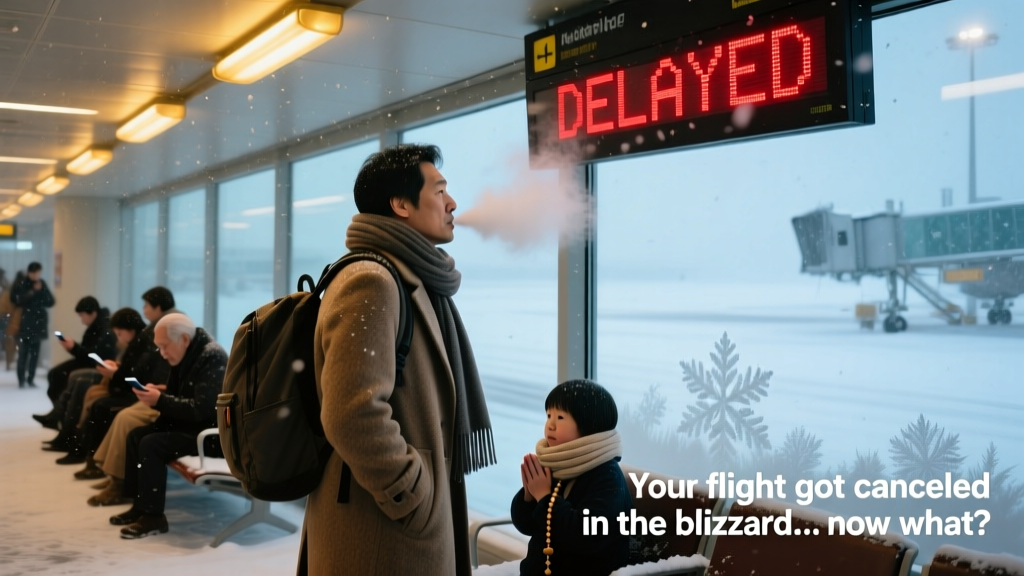 Your Flight Got Canceled in the Blizzard—Now What? A Real-Time, Step-by-Step Survival Guide
