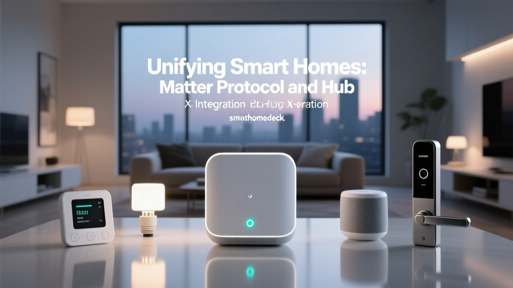 Unifying Smart Homes: Matter Protocol and Hub Integration