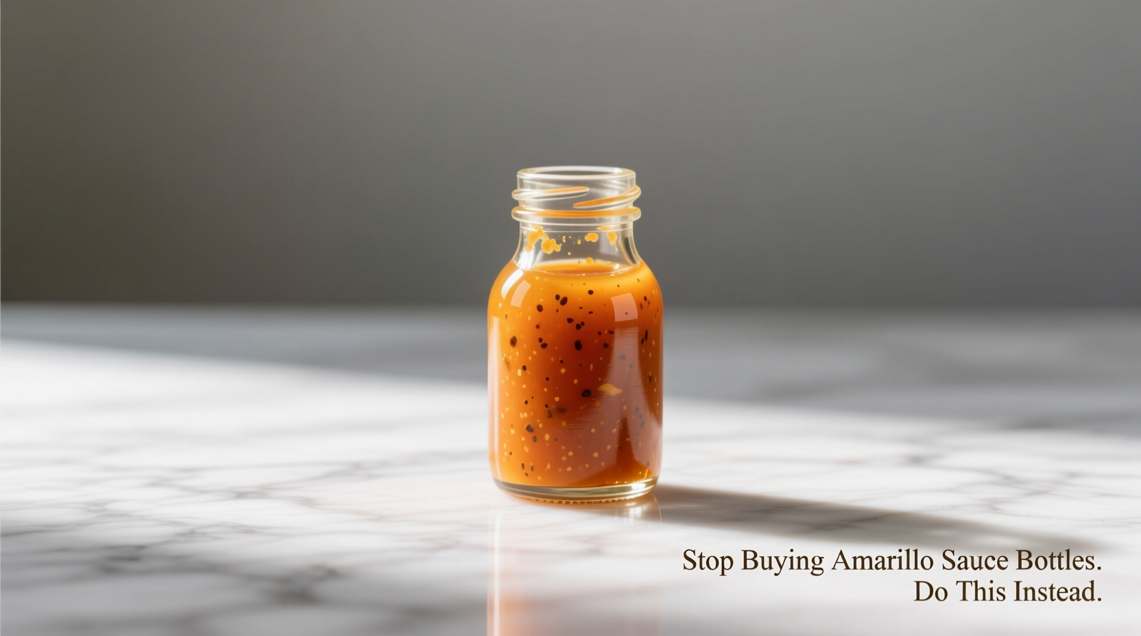 Stop Buying Amarillo Sauce Bottles. Do This Instead.