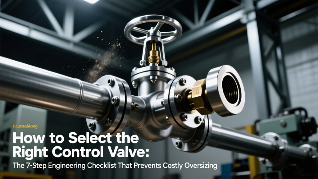 Control Valve Selection: 7-Step Engineering Checklist