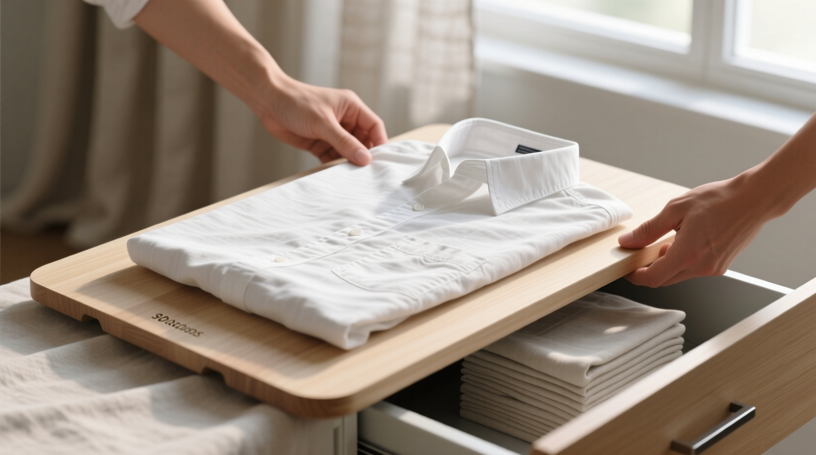closet organization tips folding board wins for linen shirts