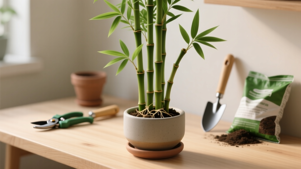 How To Cut Indoor Bamboo Plant Repotting Guide