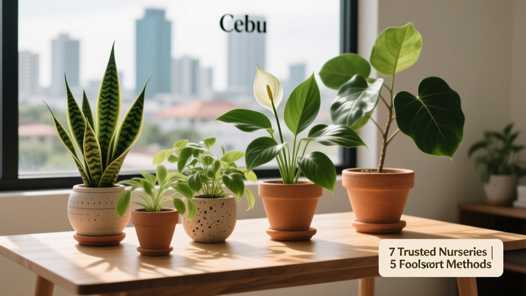 Indoor Plants in Cebu: 7 Nurseries & 5 Propagation Tips