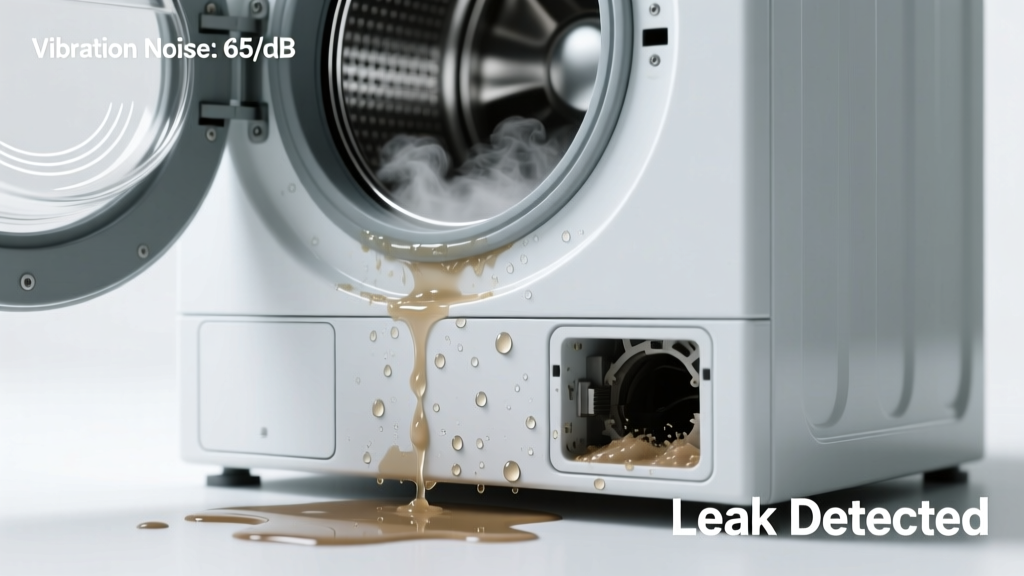 Dryer Making Noise and Leaking Water: Quick Diagnosis