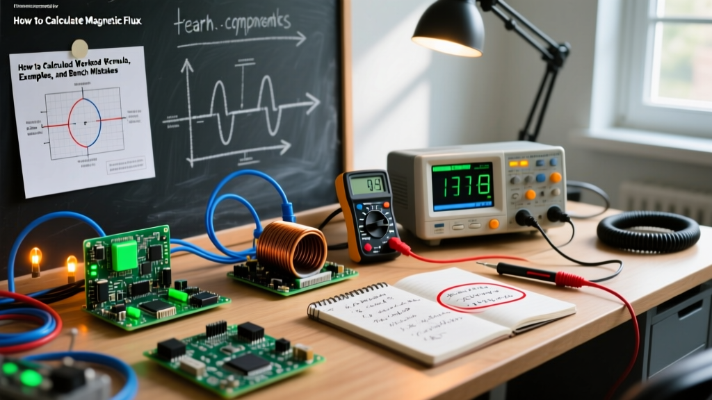 How to Calculate Magnetic Flux: Formula, Worked Examples, and Bench Mistakes