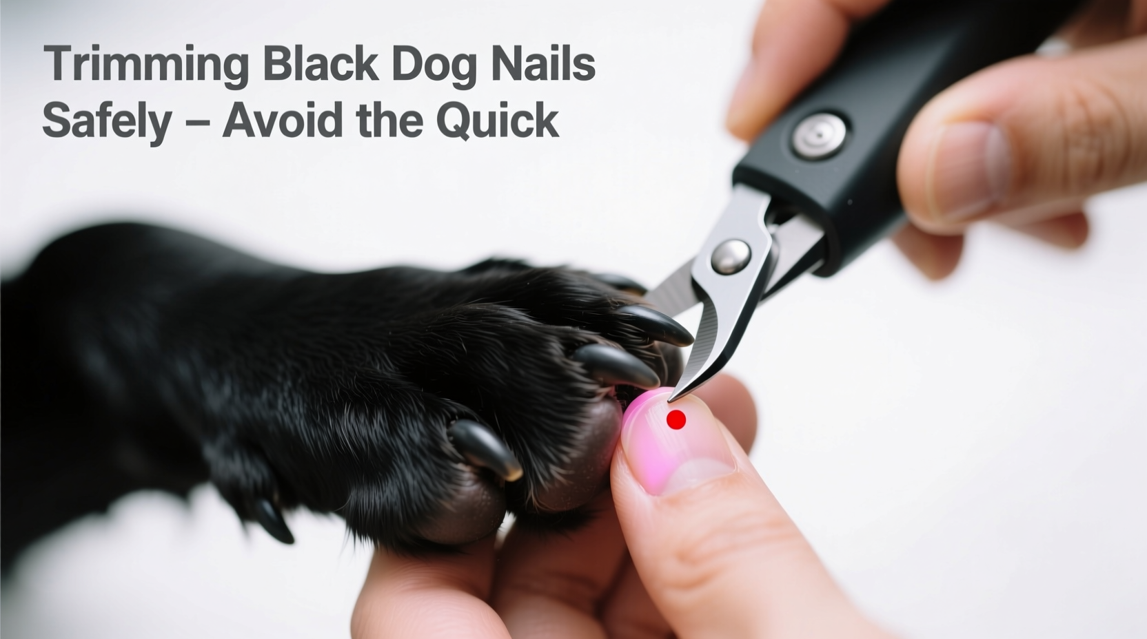 12 Ways to Cut a Dog's Black Nails - wikiHow Pet