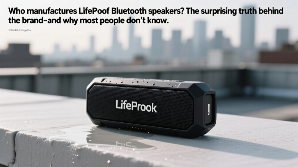 Who Makes LifeProof Bluetooth Speakers? (2026)