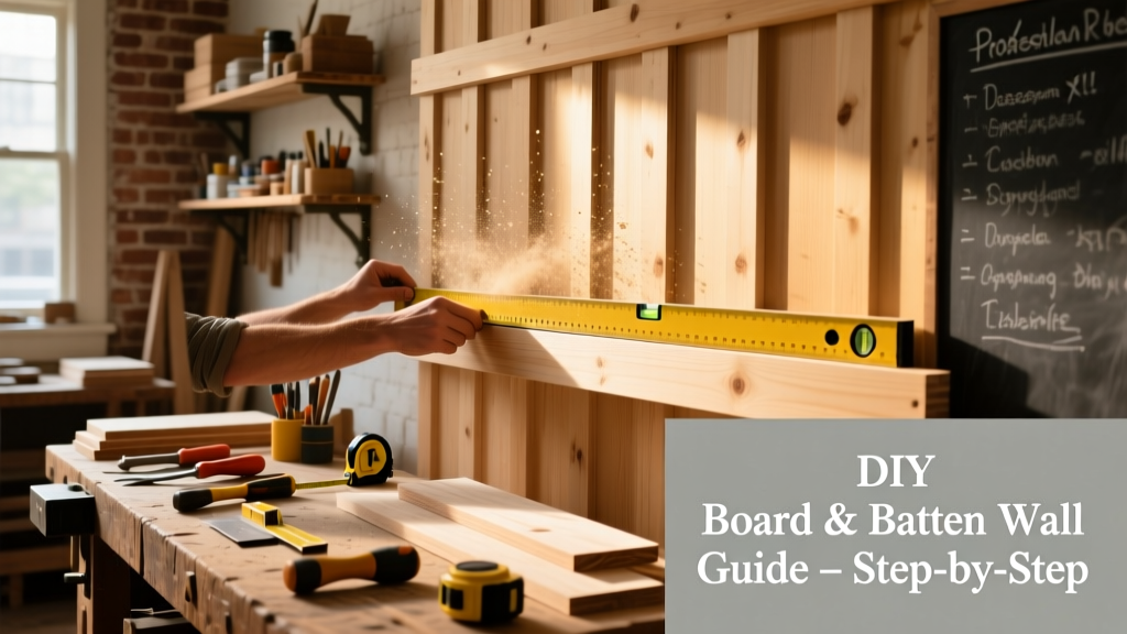 DIY Board and Batten Wall Installation Guide