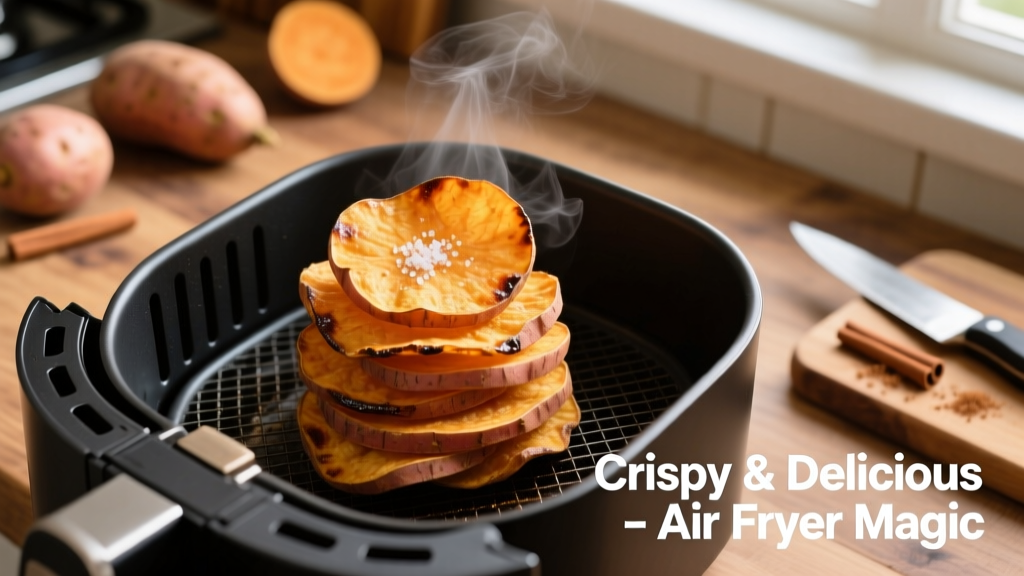 Air Fryer Sweet Potato Chips: Crispy, Not Soggy