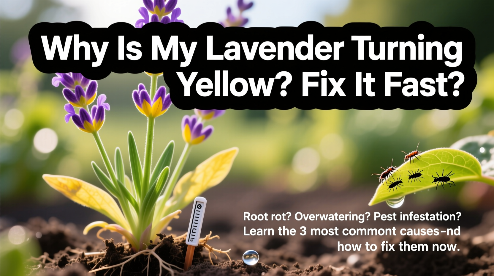 5 Ways to Fix Yellow Lavender | TheHomeSprouts