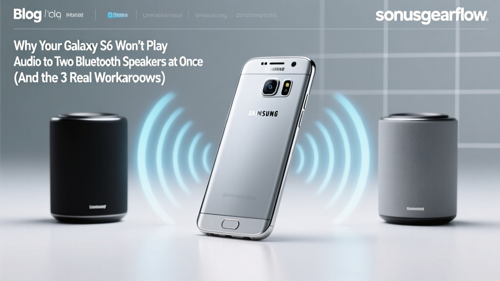 Galaxy S6 Bluetooth Audio to Two Speakers (2026)