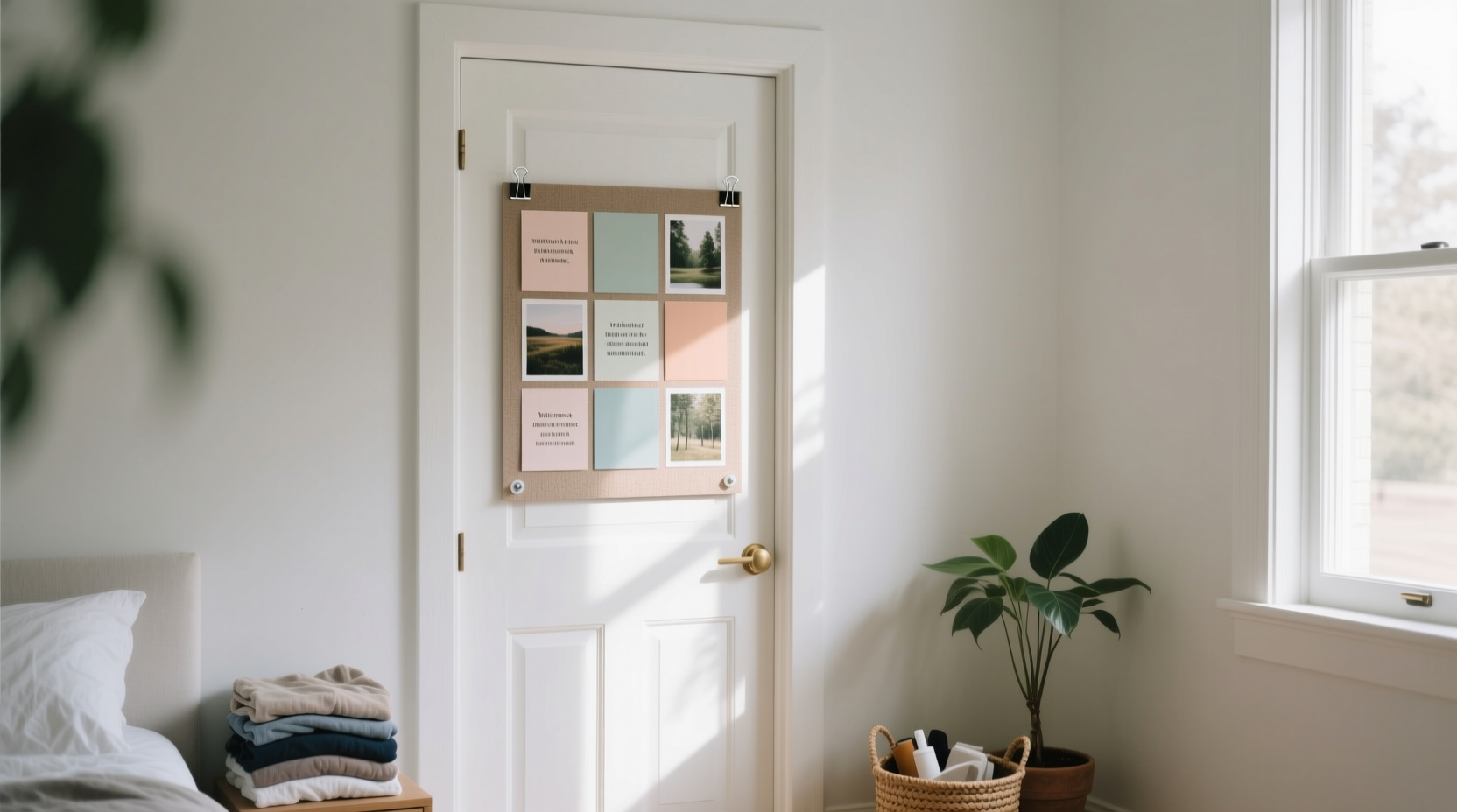 closet organization tips vision boards on doors