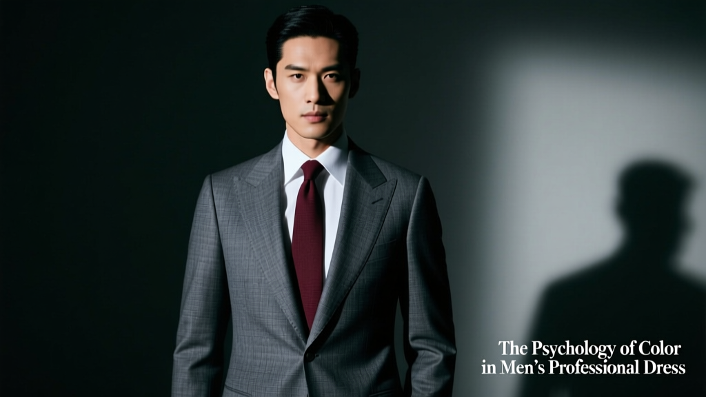 The Psychology of Color in Men's Professional Dress