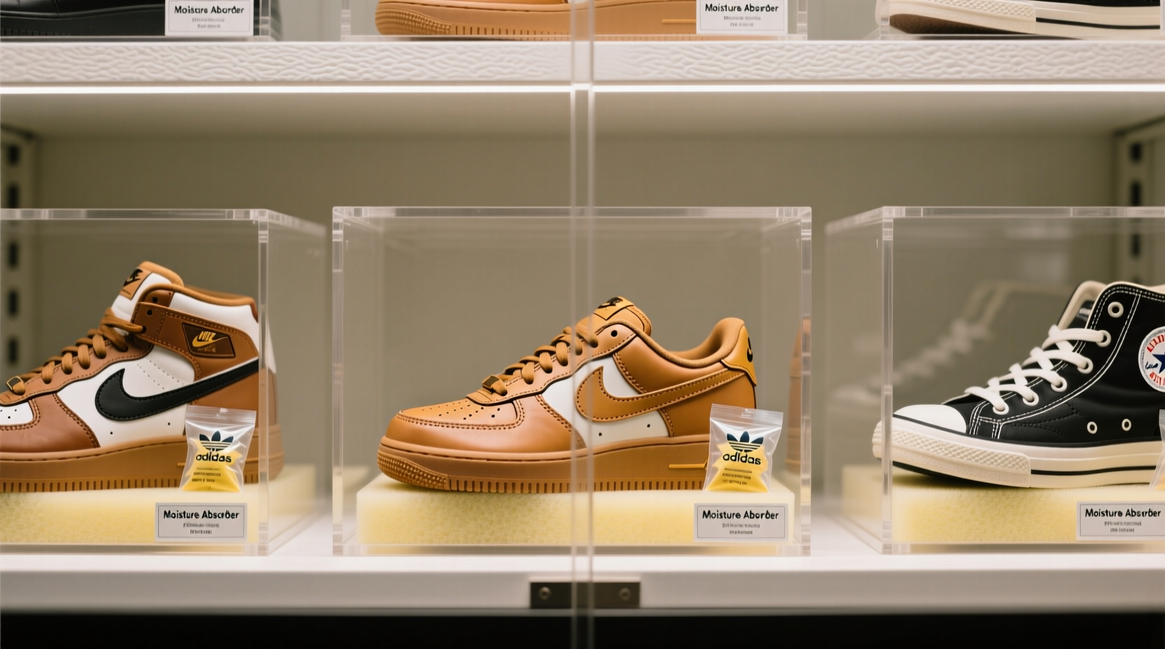 vintage sneaker storage stop midsole yellowing