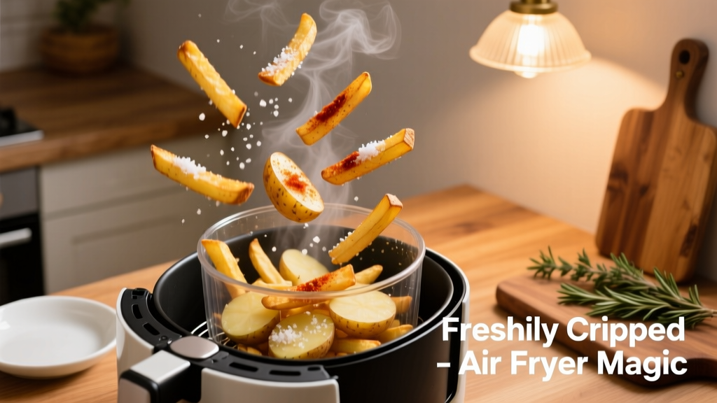 Perfect Seasoned French Fries in the Air Fryer