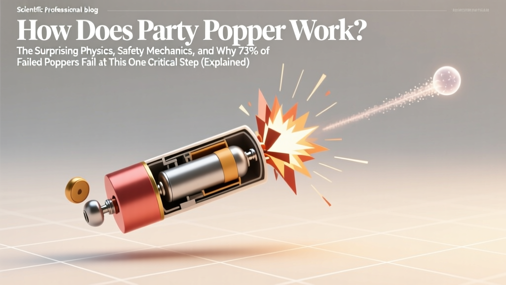 How Does a Party Popper Work? Physics & Safety Explained